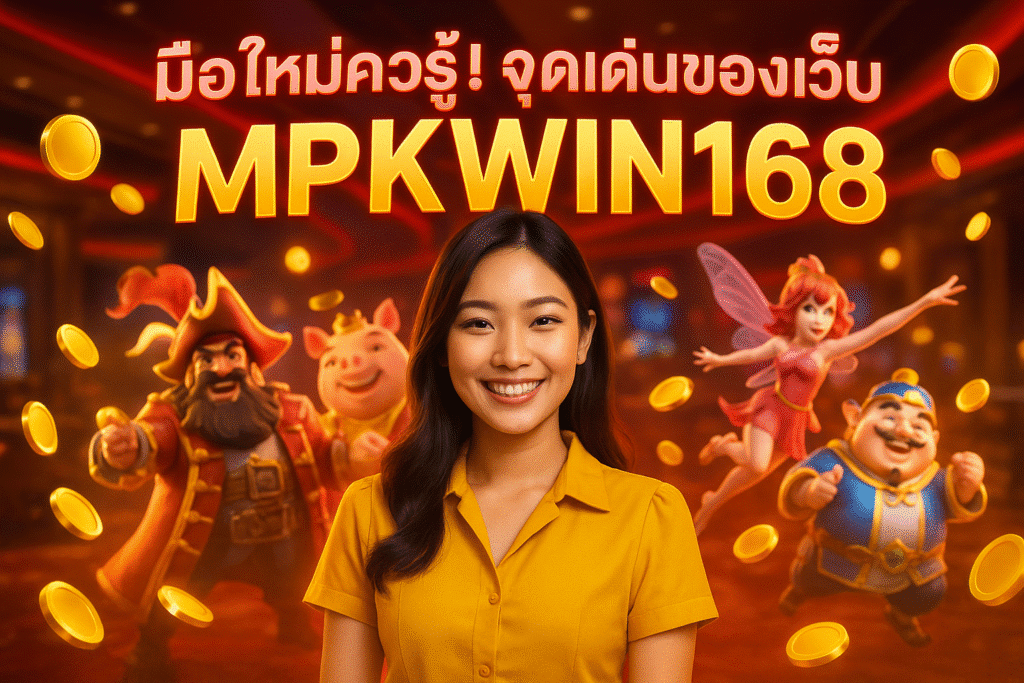 มือใหม่ควรรู้! จุดเด่นของเว็บ MPKWIN168