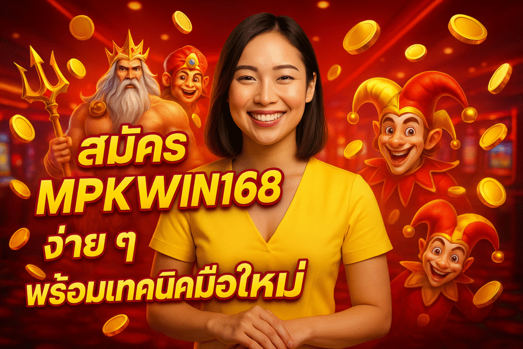 สมัคร MPKWIN168 ง่าย ๆ พร้อมเทคนิคมือใหม่
