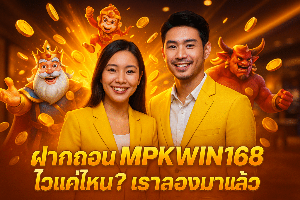 ฝากถอน MPKWIN168 ไวแค่ไหน? เราลองมาแล้ว