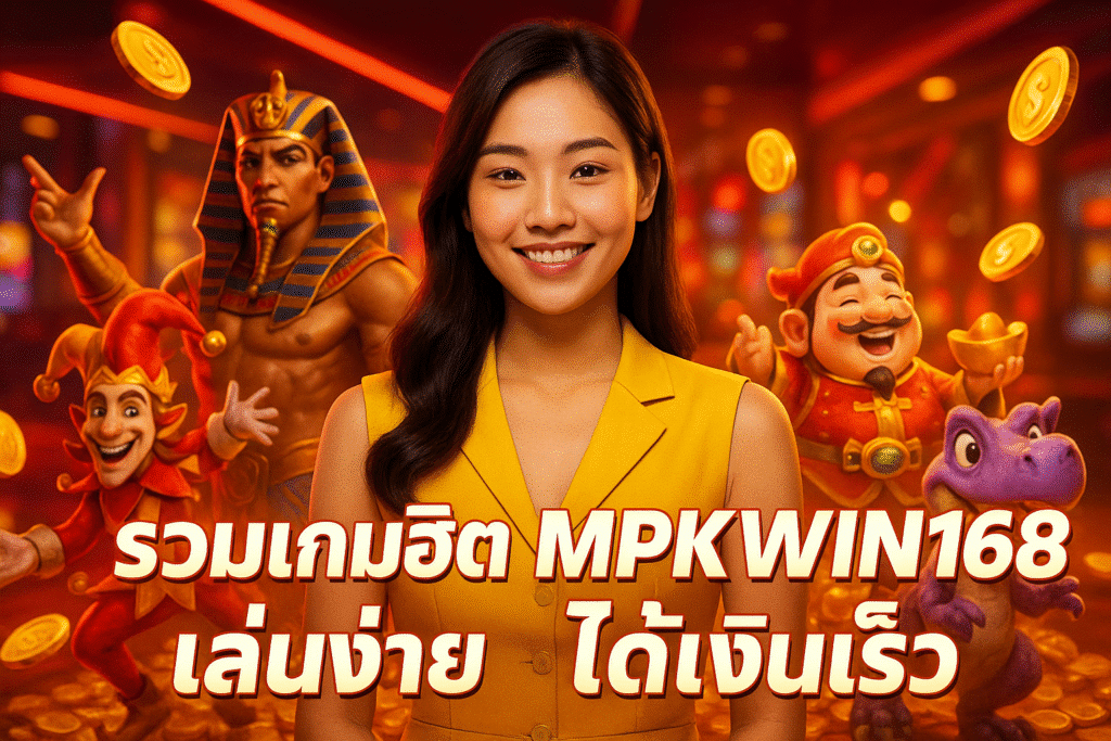รวมเกมฮิต MPKWIN168 เล่นง่าย ได้เงินเร็ว